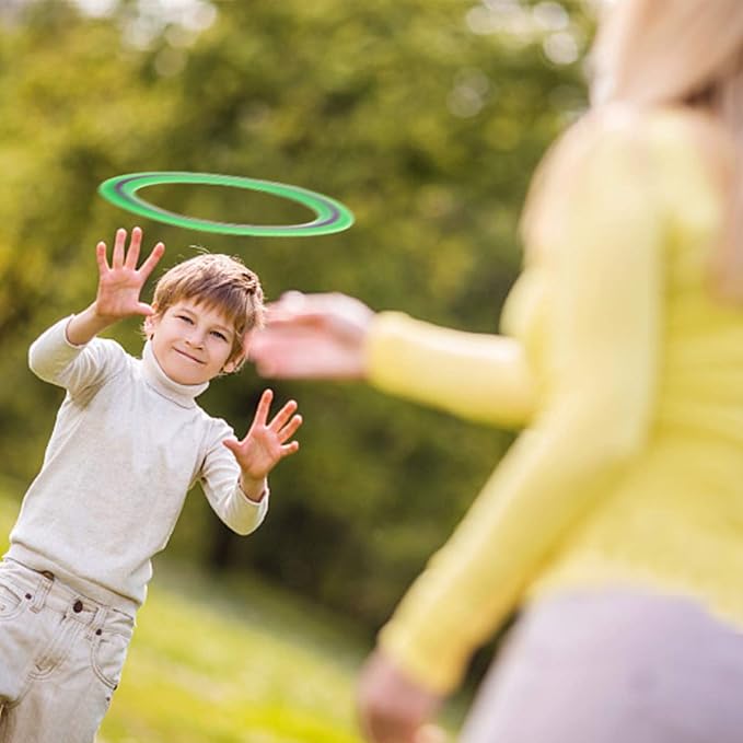 Flying Disc for Kids Adults 11 inch Flying Ring, 3 Pack Beach Backyard Sports Play Soft Discs，Best