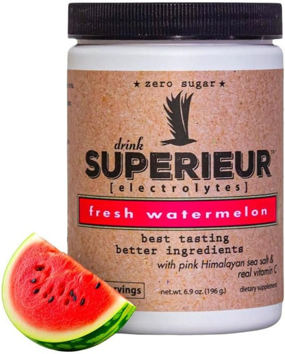 Superieur Electrolytes ??Plant Based Electrolyte Supplement w/Sea Minerals for Hydration & Recovery