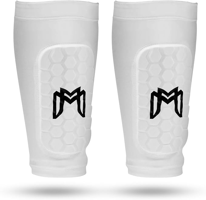 Mini Shin Guards Soccer – Built in Shin Pad Sleeves for Mens, Women, Teens - Small Shin Guards