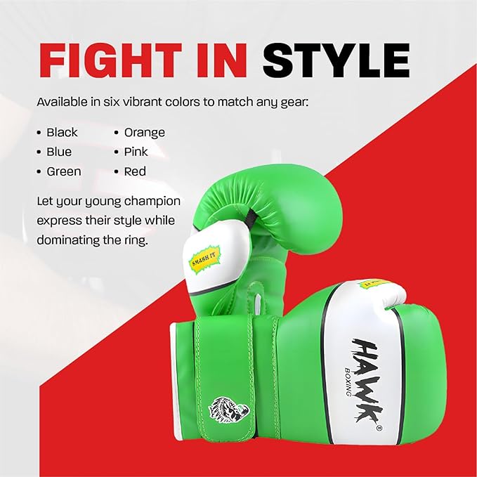 Kids Boxing Gloves for Kids Children Youth Punching Bag Kickboxing Muay Thai Mitts MMA Training