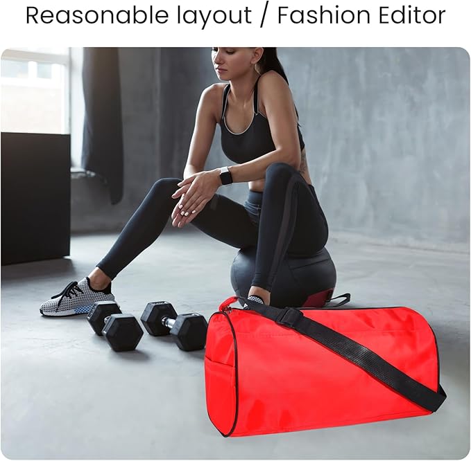 C&F BOGMOST Small Gym Bag for Women & Men,Small Lightweight Duffel Bag Carry On Bags Mini Duffel