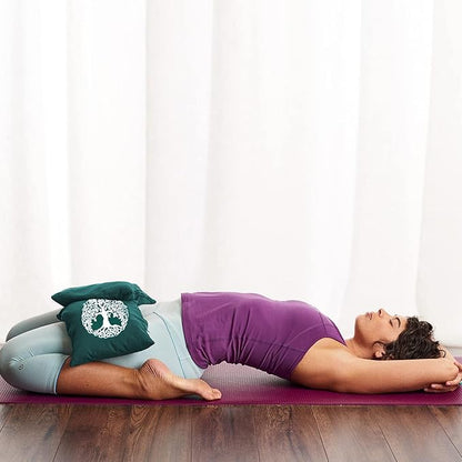 Yoga Sand Bag, Cotton Unfilled for Yogas, Weights & Resistance Training, Portable Weightlifting