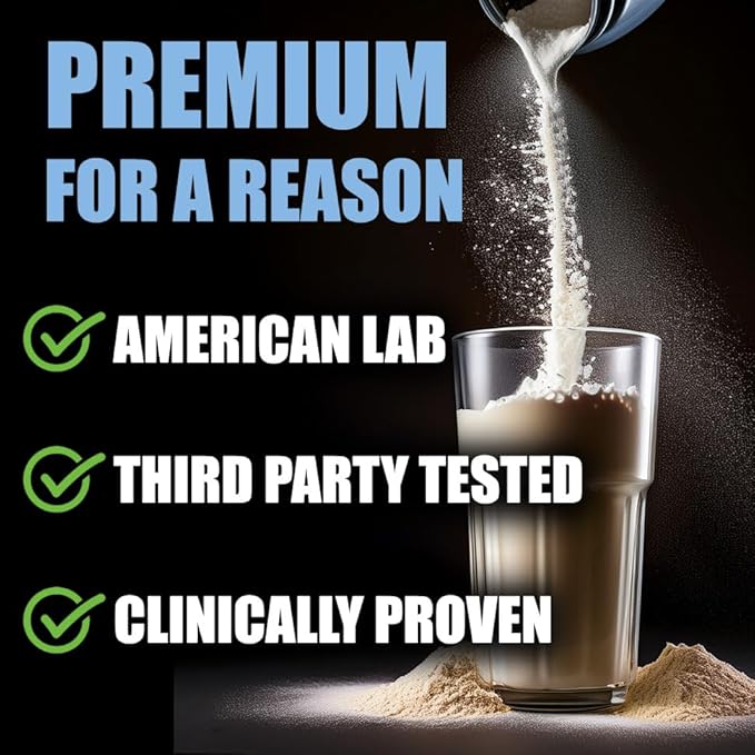 Premium Collagen for Men, Bone, Joint & Muscle Formula, Recovery, Non GMO, Dairy Free, Sugar Free