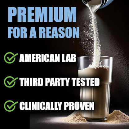 Premium Collagen for Men, Bone, Joint & Muscle Formula, Recovery, Non GMO, Dairy Free, Sugar Free