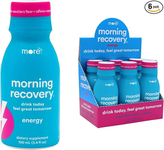 Morning Recovery, Electrolyte with Energy, Milk Thistle Drink Proprietary Formulation to Hydrate