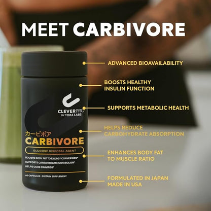 Carbivore Glucose Disposal Agent ??Supplement & Metabolism Booster??Supports Carbohydrate