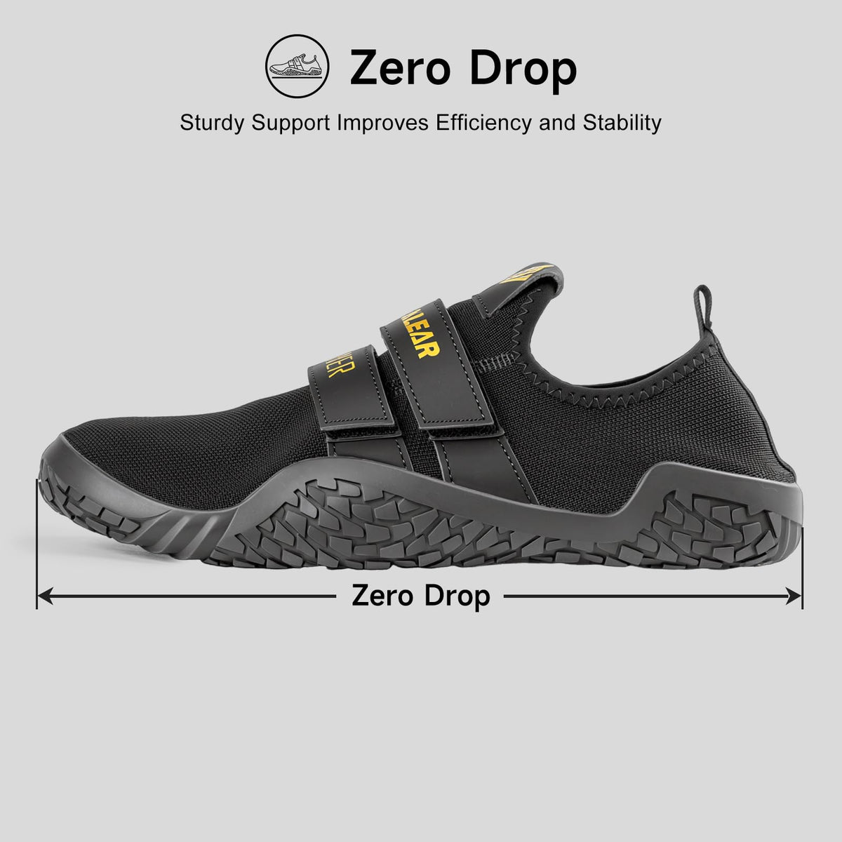 MANUEKLEAR Deadlift Shoes - Weight Lifting Shoes for Men Women - Weightlifting Squat Shoes Fitness