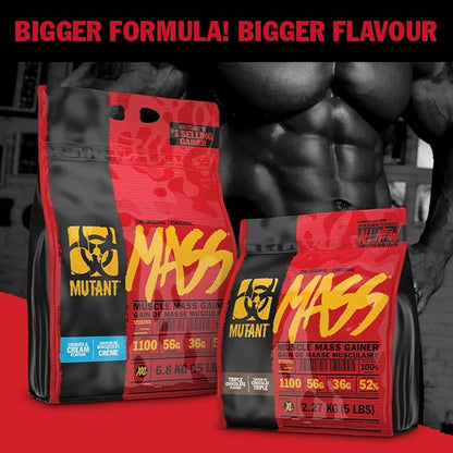 Mutant Mass Weight Gainer Protein Powder ??Build Muscle Size and Strength with 1100 Calories ??56 g
