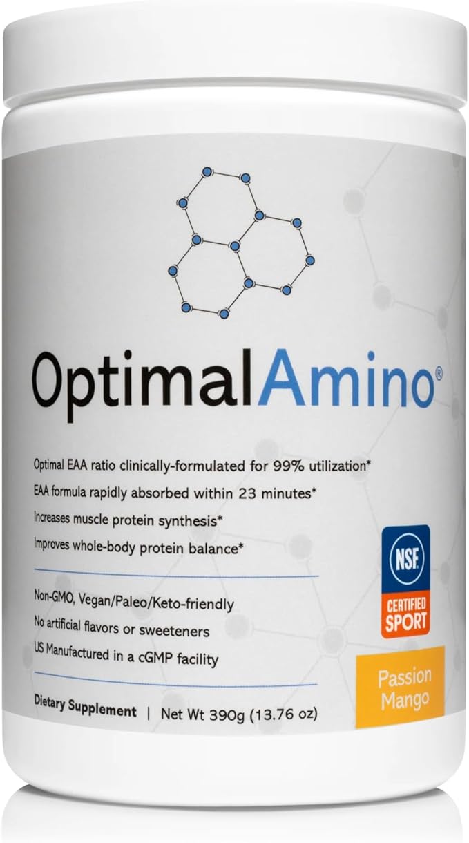 Amino Acid Powder | 99% Utilized Essential Amino Acid (EAA) Supplement | Pre/Post Workout & Muscle