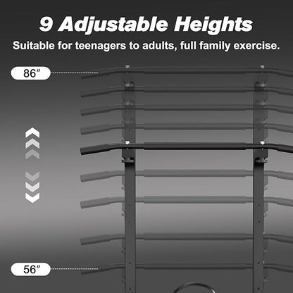 RELIFE REBUILD YOUR LIFE Power Tower Pull Up Bar Station Workout Dip Station for Home Gym Strength
