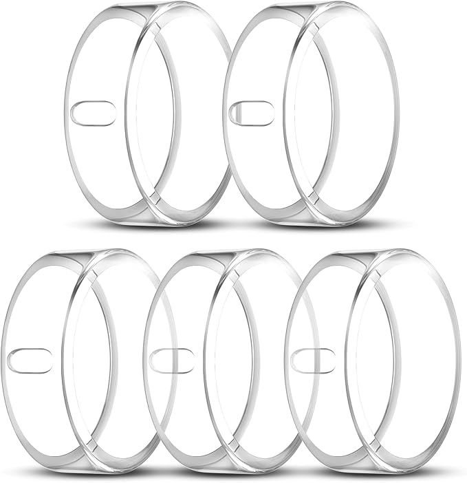 5 Pack Cover Compatible with Oura Ring Gen 4/Oura Ring Gen 3 Horizon/Heritage, Surport Charging