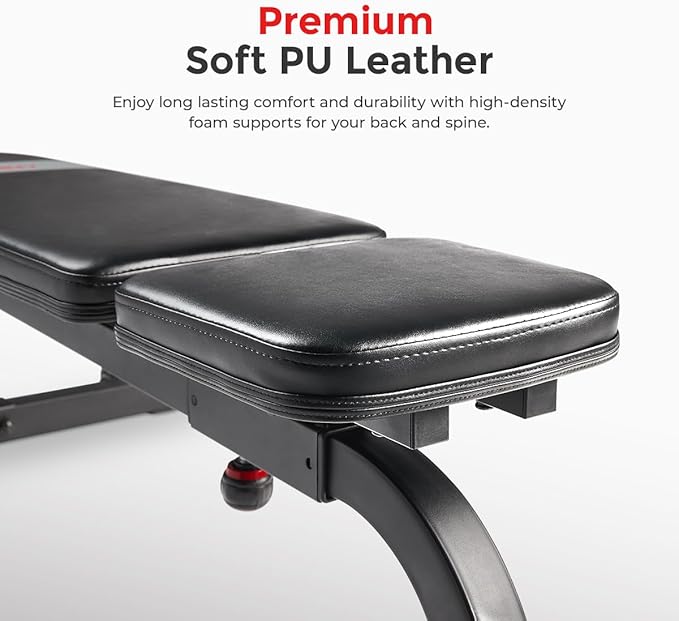 Sunny Health & Fitness Multifunctional Strength Training Home Gym – Complete Workout Equipment with