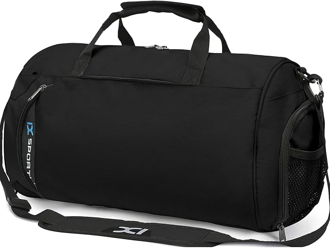 INOXTO Small Sports Gym Bag，Travel Duffel Bag with Dry Wet Pocket and Shoes Compartment for Women