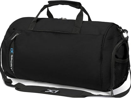 INOXTO Small Sports Gym Bag，Travel Duffel Bag with Dry Wet Pocket and Shoes Compartment for Women