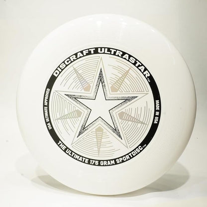 Discraft Ultrastar Ultimate Discs 1 & 2 Packs, Standard Size, for Competitive & Casual Play