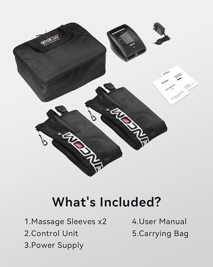 CINCOM Cordless Leg Recovery System with Dynamic Compression Massage Technology - 3 Different Sizes