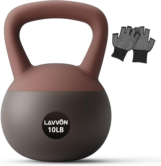 Soft Kettlebell - Cushioned Impact-Resistant Base and Anti-Slip, Kettle bell Anti-Slip Grip Weight
