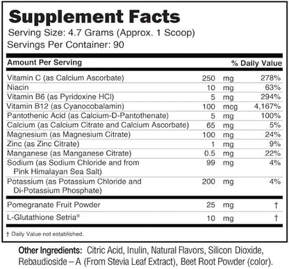 JUNP Electrolytes Powder No Sugar No Carbs - Dragonfruit Limeade Keto Electrolyte Drink Mix