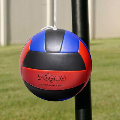 Soft Tether Ball- Replacement Tether Ball Come with Rope and Pump Set | Outdoors Game for Family