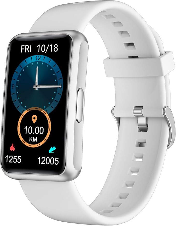 HUAKUA Fitness Tracker No Bluetooth No APP No Phone Needed, Fitness Watch for Men Women Parents