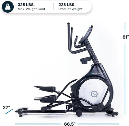 Echelon Ellipse Series – Light Commercial-Grade Ellipticals for Full-Body, Low-Impact Cardio with