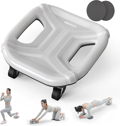 PROIRON Ab Roller with Knee Pads for Abs Workout, Multifunctional Ab Roller Wheel for Abs Workout