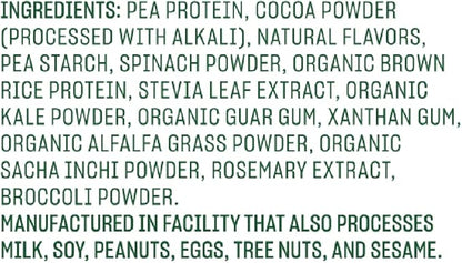 Vega Protein and Greens Protein Powder Chocolate (19 Servings) - 20g Plant Based Protein Plus