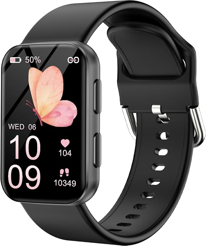 MorePro Health Fitness Tracker with Blood oxy-gen Monitor and 24/7 Heart Rate and Blood Pressure