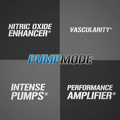 EVL PumpMode Nitric Oxide Supplement - Nitric Oxide Booster Pump Pre Workout Powder with Glycerol