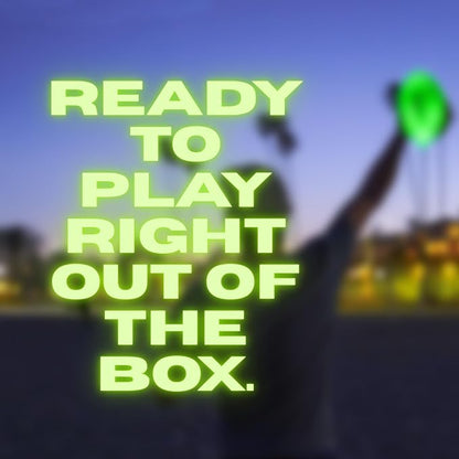 LIGHTRO - Soft Foam Glow in The Dark Football - 8" Youth Size - Super Bright LEDs - Batteries
