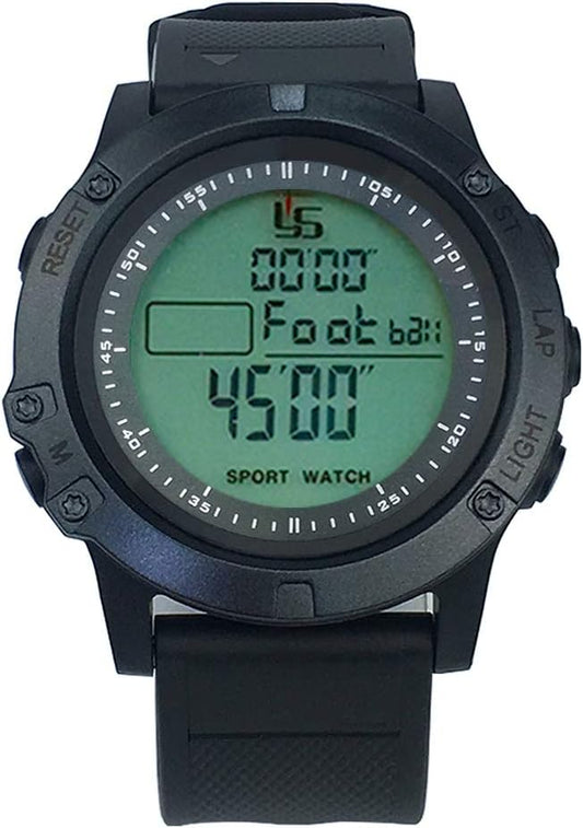 FCXJTU Digital Sports Stopwatch Timer 10/100 Lap Split Memory Stopwatch Calendar Alarm, Pace Mode
