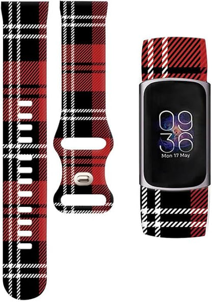 Sport Bands Compatible with Charge 6 /Charge 5 for Women Men,Soft Waterproof Replacement Straps