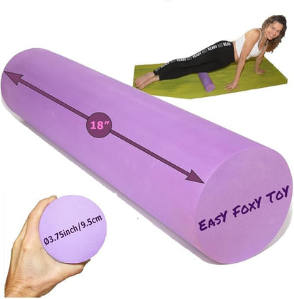Small Size Medium Density EVA 4 Inch Foam Roller for Back &Leg Pain; Sore Muscle Recovery; Trigger