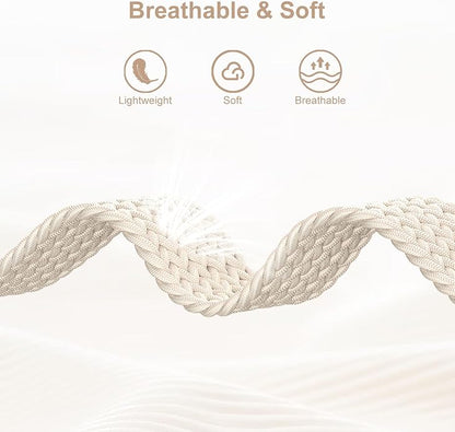 Braided Bands Compatible with Garmin Vivoactive 6/5/3/Venu 2 Plus/Forerunner 165/55/645/245 Music