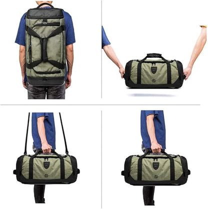 Gym Duffle Bag Backpack Waterproof Sports Duffel Bags Travel Weekender Bag for Men Women Overnight