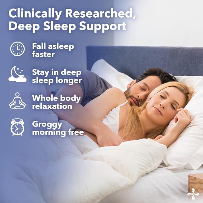 LifeSeasons Rest-ZZZ - Natural Sleep Support Supplement - Fall Asleep & Stay Asleep - Calms Nervous