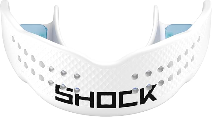 Shock Doctor Sports Mouth Guard, Breathable Low Profile Custom Fit, Basketball, Football, Lacrosse