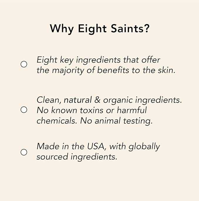 Eight Saints Skin Care Up the Anti Night Cream Face Moisturizer to Reduce Fine Lines and Wrinkles