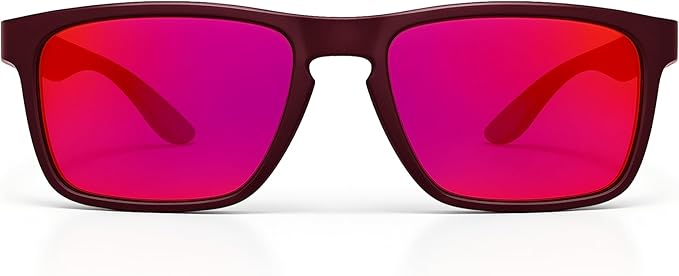 Forge Men's Carbon Fiber Sunglasses – Revo Polarized UV400 Sport Sunglasses for Driving, Fishing &