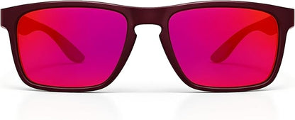 Forge Men's Carbon Fiber Sunglasses – Revo Polarized UV400 Sport Sunglasses for Driving, Fishing &