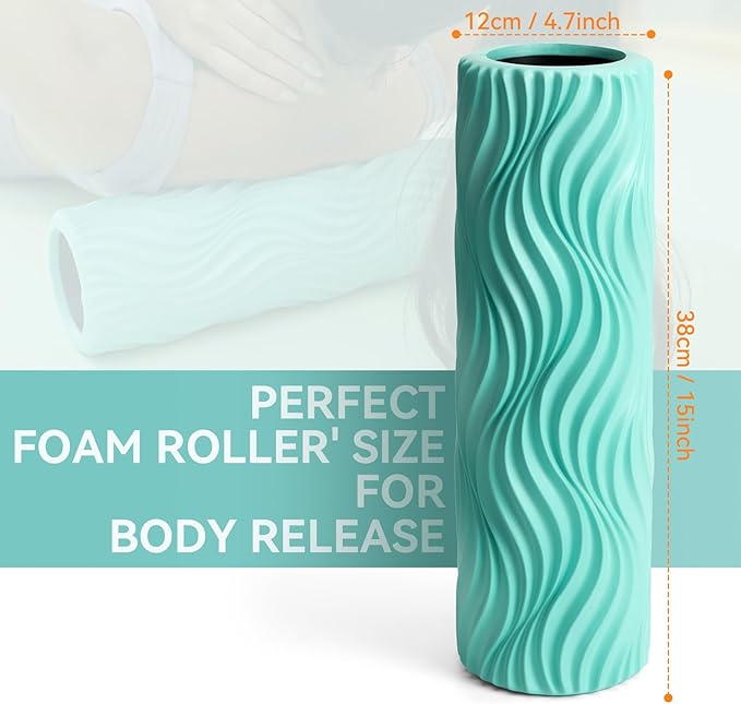 SUBCULTURE Pick Foam Roller - Medium Density Deep Tissue Massager for Muscle Massage and Myofascial