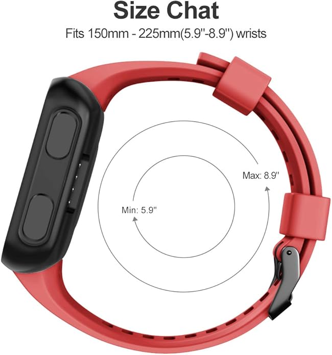 Compatible with Garmin Forerunner 35 Band,Solf Silicone Replacement Bands for Garmin Forerunner 35