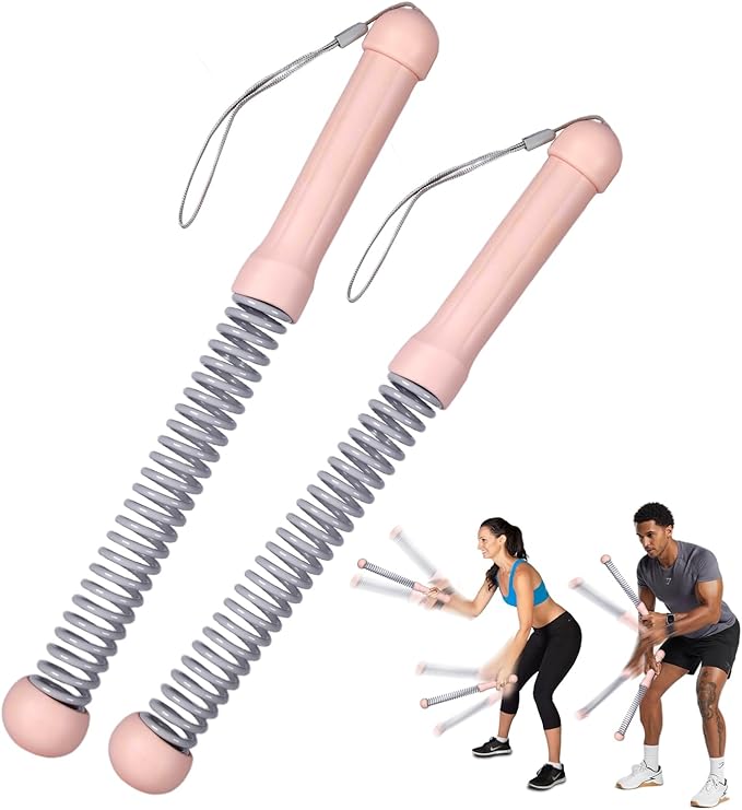 New Upgrade 2nd Generation Weighted Ropeless Battle Ropes for Home Gym,Quiet Cordless Training Rope
