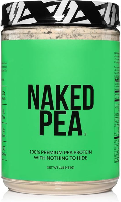 Naked Pea - Pea Protein Isolate - Plant Based, Vegetarian & Vegan Protein. Easy to Digest, Non-GMO