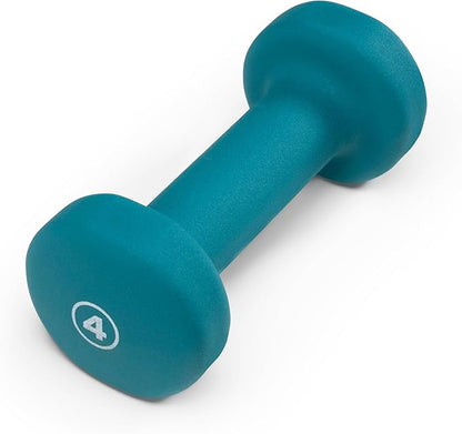 Marcy Colored Neoprene Dumbbell (Sold in Singles or Set) Hand Weights, Exercise Free Weights for