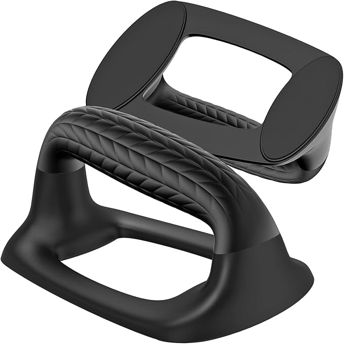 SELEWARE Push Up Bars Pushup Stands Handstand Bars, Soft Rubber Handle Provide Comfy Grip, Fit for