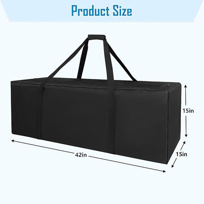 Sports Duffle Bag 42IN Extra Large Travel Duffel Luggage Bag with Upgrade 2-way Lockable Zippers