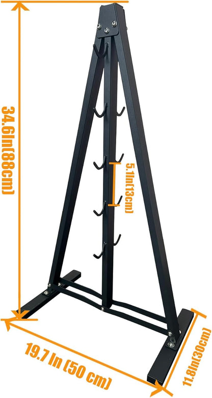 Lat Pull Down Bar Gym Accessory Rack, Lat Pulldown Attachments Cable Attachment Storage Rack for