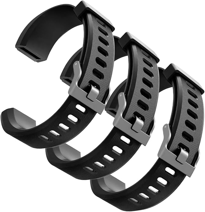 Watch Bands Replacement for ID115plus HR, Very Fit Pro Activity Fitness Tracker Wrist Bands Set
