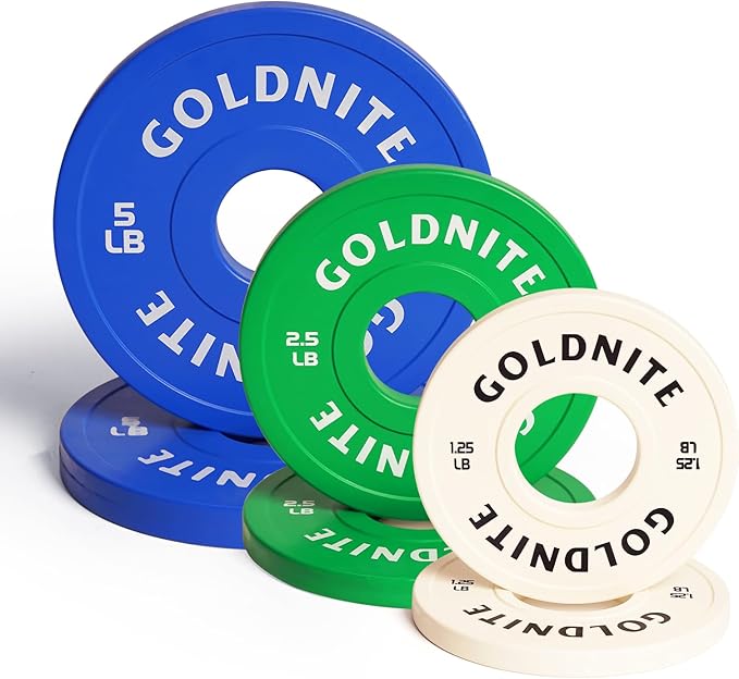Change Plates Set 1.25LB 2.5LB 5LB Set Fractional Weight Plate Olympic Bumper Plates for Cross